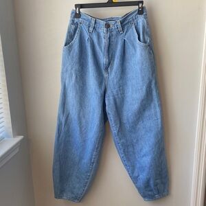 Light Blue Taper Leg Jeans